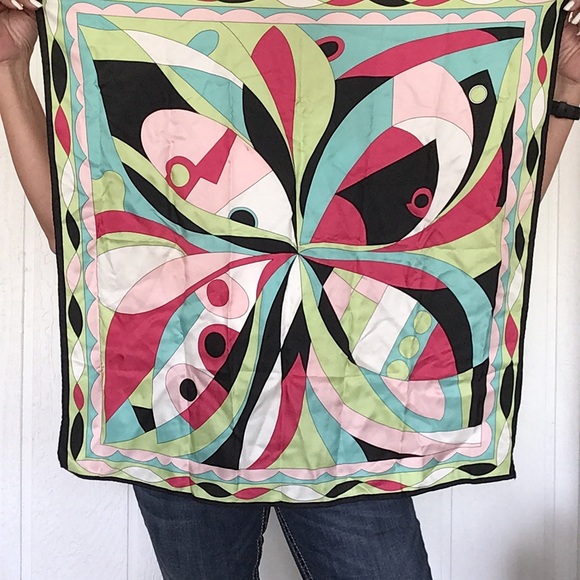 VIBRANT MULTI COLORED SCARF - Picture 2 of 7